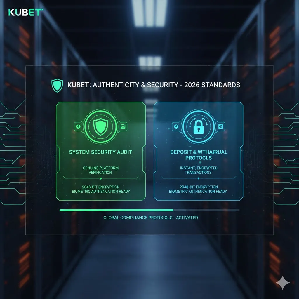 เค ยู เบ ท (KUBET) ของแท้ดูอย่างไร? เจาะระบบความปลอดภัยและการฝาก-ถอนมาตรฐานปี 2026